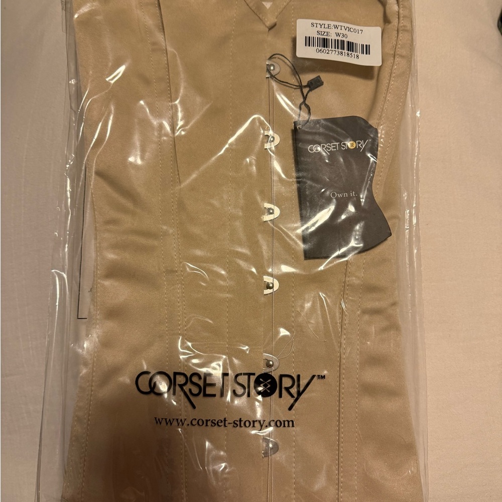 NWT Corset Story Tan